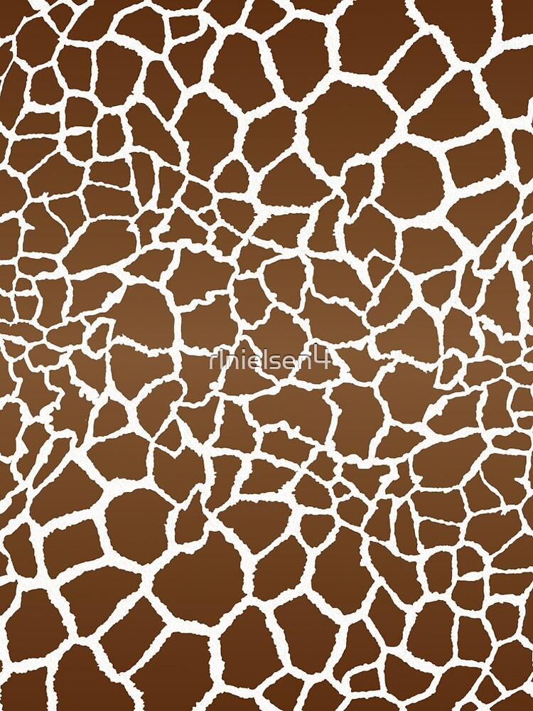 Giraffe print by rlnielsen4
