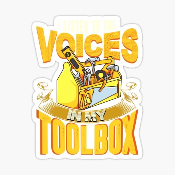 Artikel-Vorschau von Ich höre die Stimmen in meiner Toolbox-Mechanik, designt und verkauft von perfectpresents.