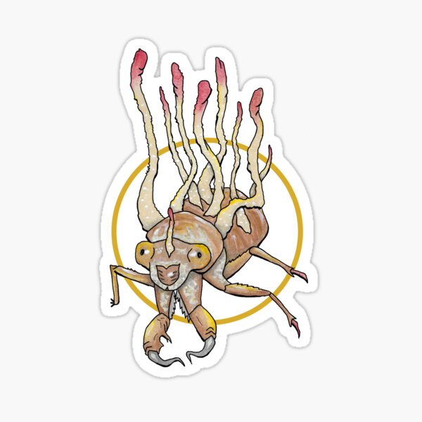 cicada cordyceps Sticker
