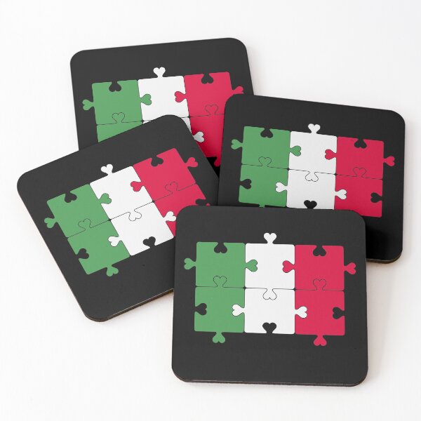 Item preview, Autism Heart Jigsaw Puzzle of Italian Flag  designed and sold by Chakibalami.