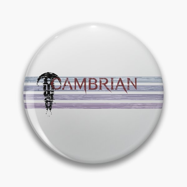 Item preview, Black Striped Cambrian Logo designed and sold by FreekRooijakker.