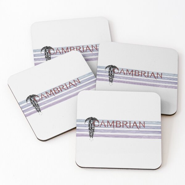 Item preview, Black Striped Cambrian Logo designed and sold by FreekRooijakker.