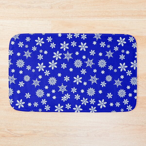 Item preview, Snowflakes on Dark Blue designed and sold by Gravityx9.