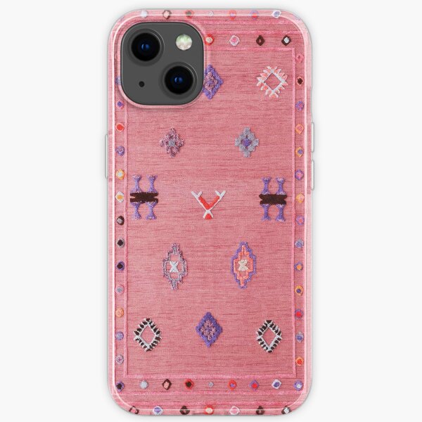 Pink Oriental Traditional Moroccan Style iPhone Soft Case