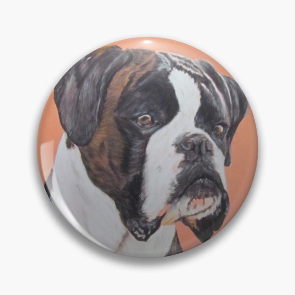 Item preview, brindle and white boxer designed and sold by joelle Guillaume.