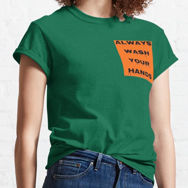 Hand Washing Germ Prevention Daily Practice Classic T-Shirt