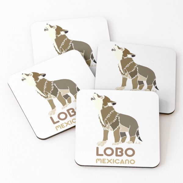 Item preview, MEXICAN WOLF - ENDÉMICOS DE MÉXICO SERIES designed and sold by visualarte.