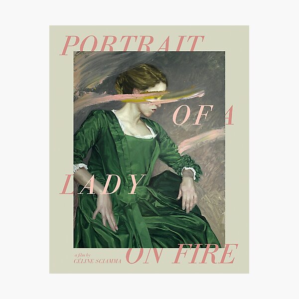 Portrait of a Lady on Fire Photographic Print