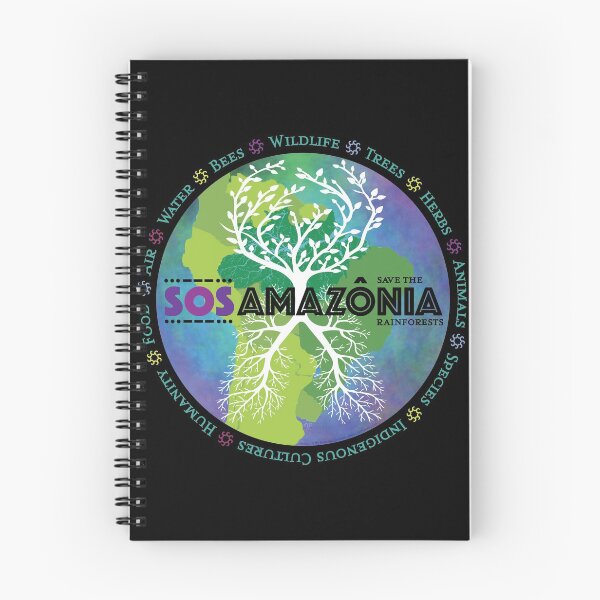 Item preview, SOS Amazonia Save the Rainforests designed and sold by PureLifePlanet.