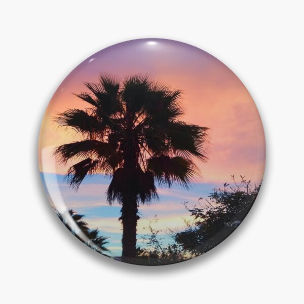 Item preview, Sunset Palm tree designed and sold by wildtangents.