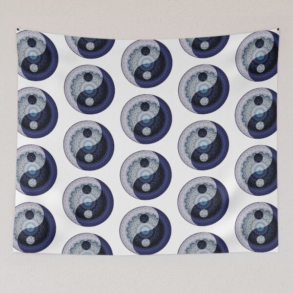 Item preview, Purple Mandala Yin Yang  designed and sold by Michell Rosenthal.