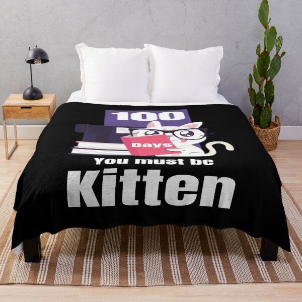 Item preview, 100 Days You Must Be Kitten - Cute Cat product designed and sold by RedmonsDesigns.