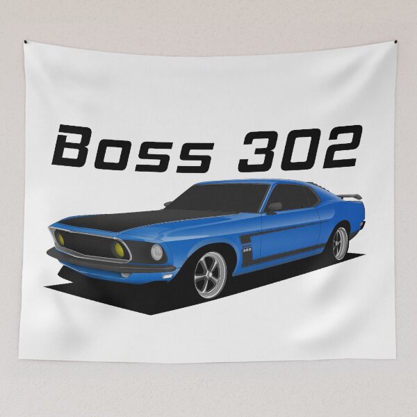Item preview, Blue 1969 Boss designed and sold by Turboosted.