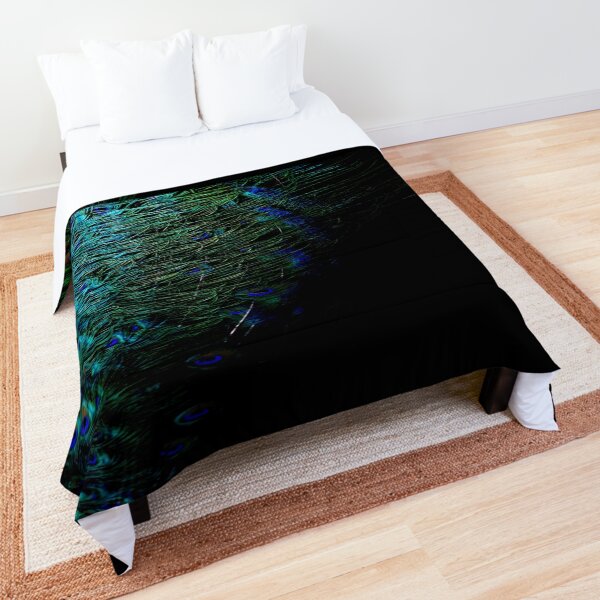 Peacock Feather Comforter