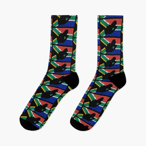 Artikelvorschau, Südafrika Flagge Silhouette entworfen und verkauft von crizzinho.