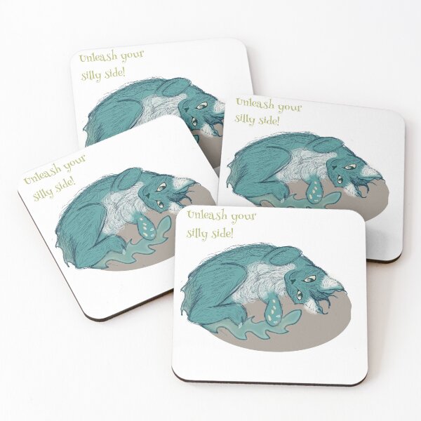 Item preview, Silly Elemental Water Cat  designed and sold by CreativeKayo.