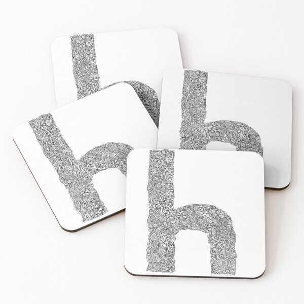Item preview, lowercase h designed and sold by brigidmary.