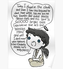Fledgling Castiel Poster