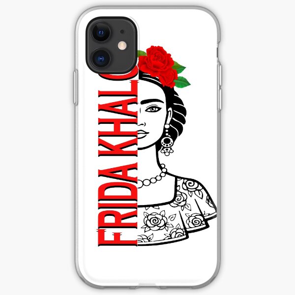 Half frida iPhone Soft Case