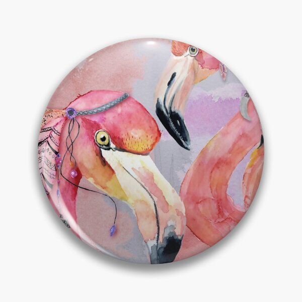 Artikelvorschau, Rosa Flamingos - Boho-Stil entworfen und verkauft von M-ohlala.