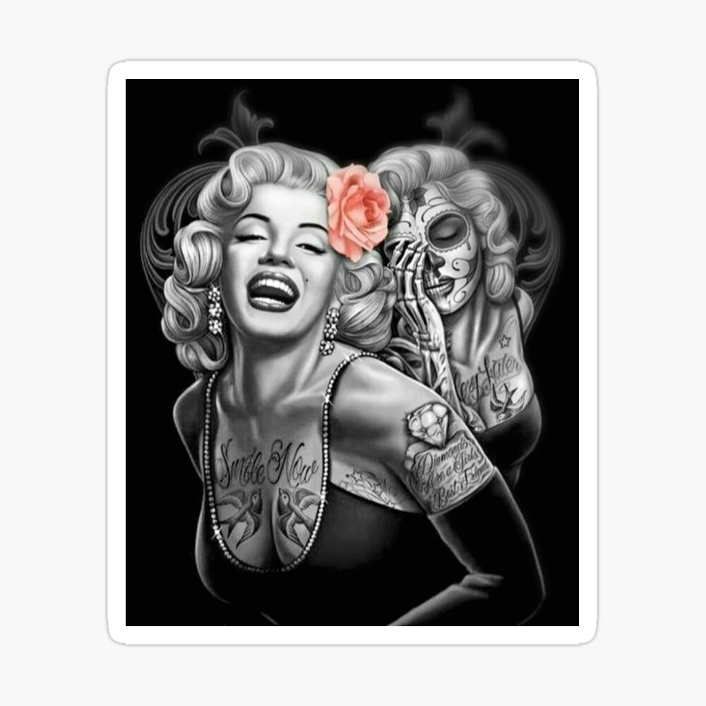 Marylin Monroe Smile Now Cry Later Poster By Getright9 Redbubble