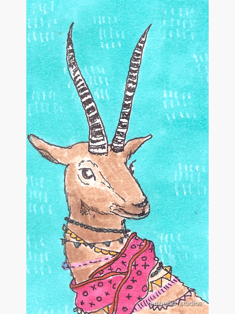 Decorated Gazelle by tammymurdock