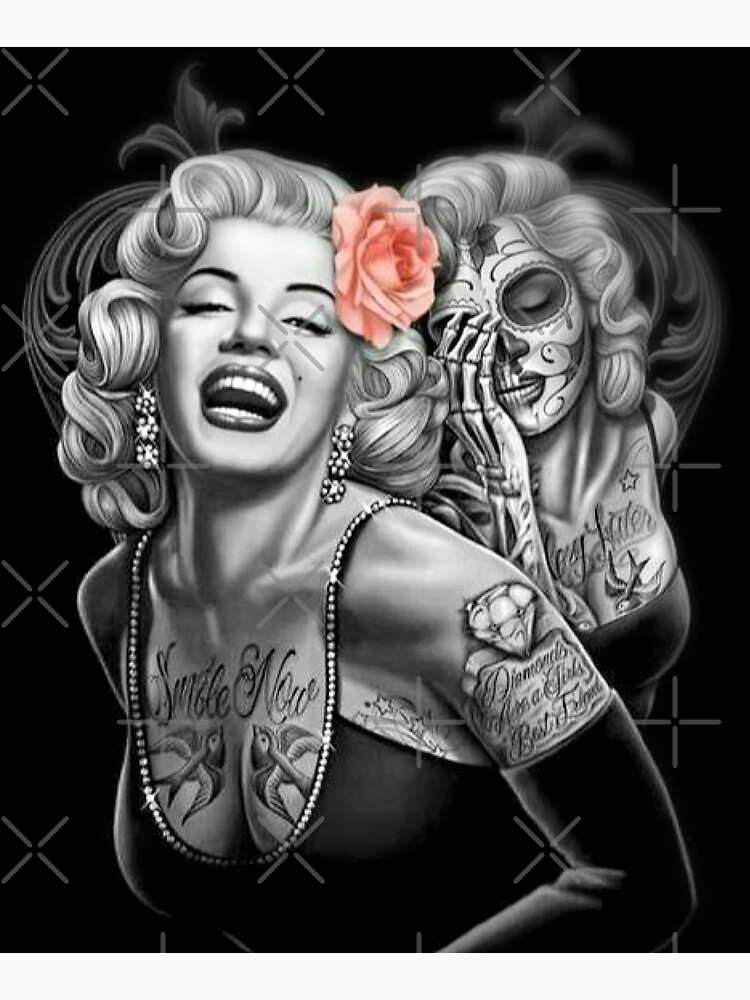 Marylin Monroe smile now cry later by GetRight209