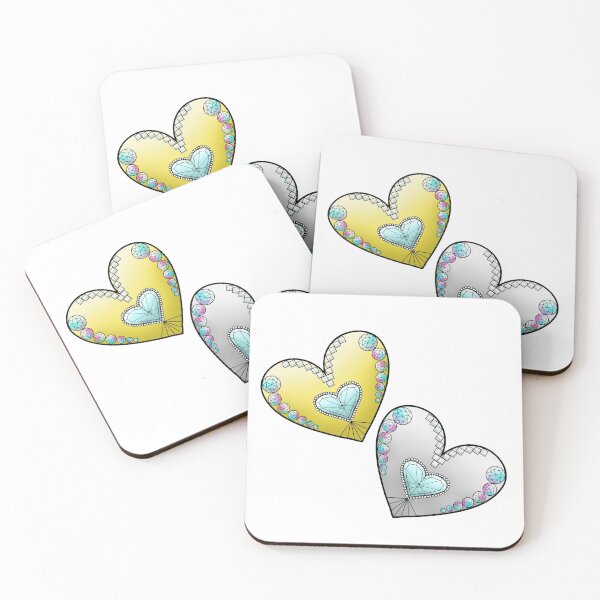 Item preview, Gold n Silver Heart Lockets designed and sold by Hannabear1.