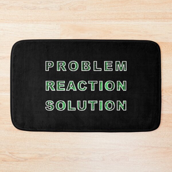 Item preview, PROBLEM-REACTION-SOLUTION designed and sold by iamhewho.