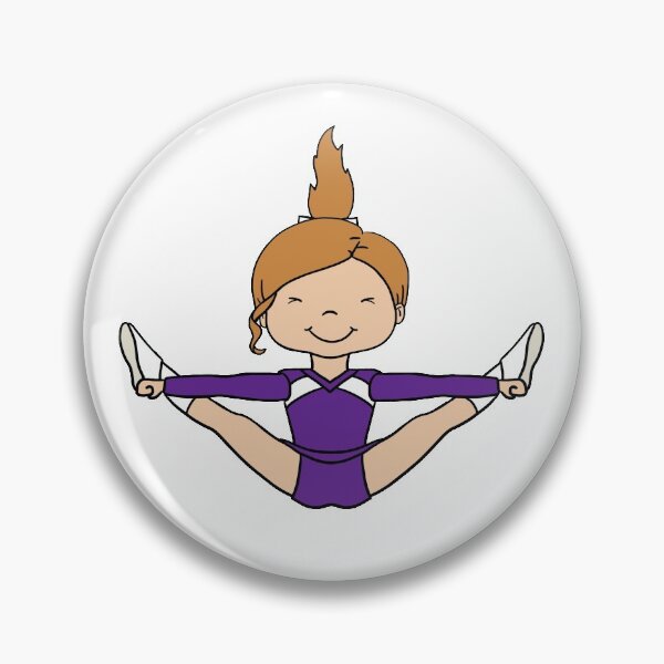 Item preview, Purple Cheerleader Toe Touch Jump designed and sold by thespeckledsink.