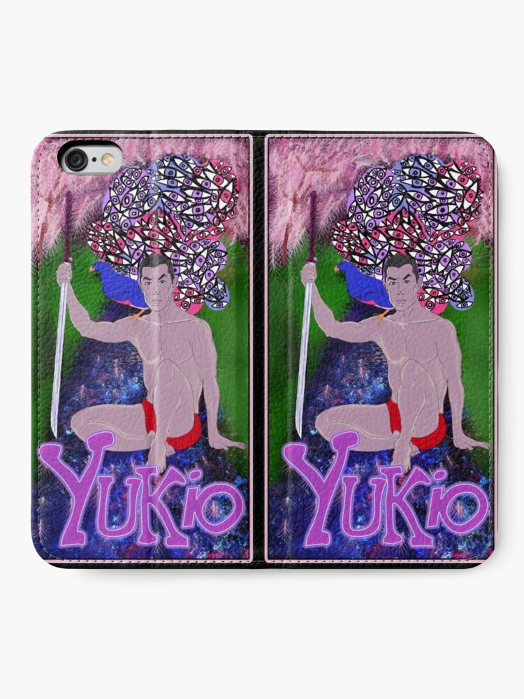 Alternate view of Yukio Mishima - A Portrait. iPhone Wallet