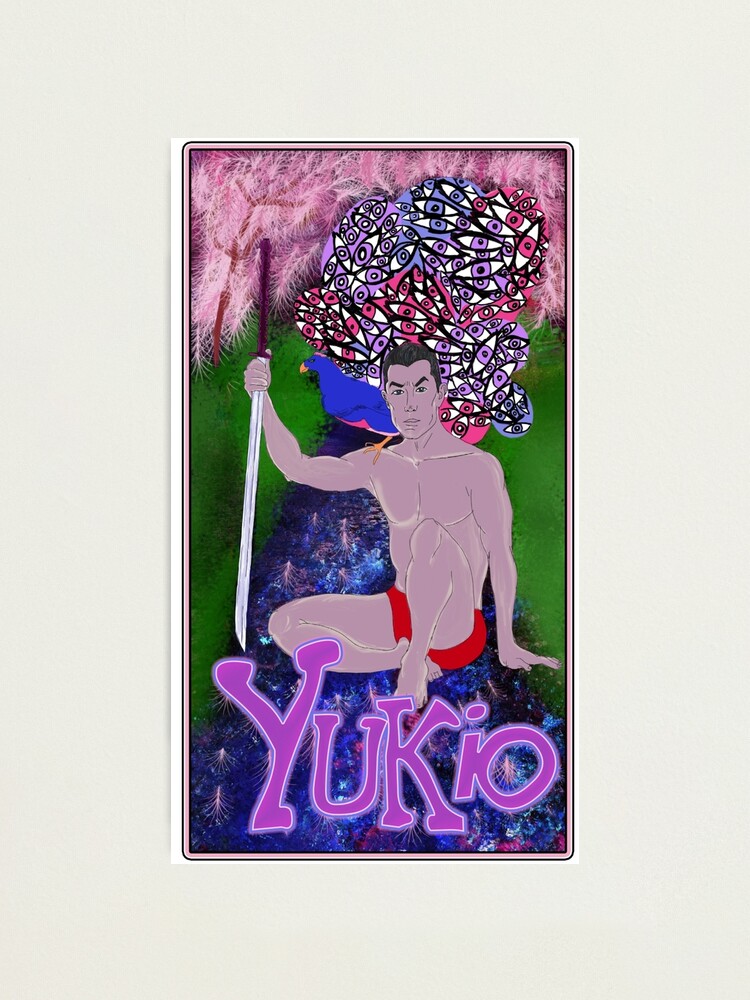Alternate view of Yukio Mishima - A Portrait. Photographic Print