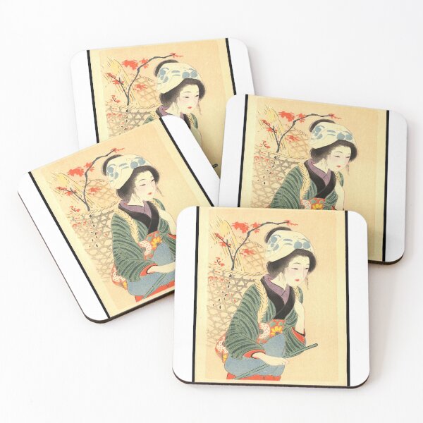 Item preview, Hirezaki Eiho Beauties of the Twelve Months, Bijin designed and sold by RBEnt.