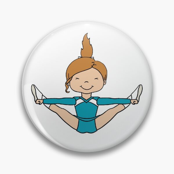 Item preview, Teal Cheerleader Toe Touch Jump designed and sold by thespeckledsink.
