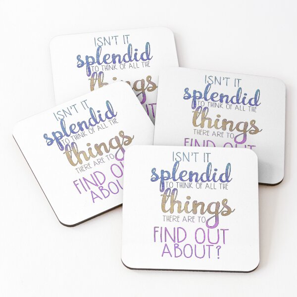 Item preview, Anne of Green Gables-Inspired "All The Things To Find Out About" designed and sold by mulberrydragon.