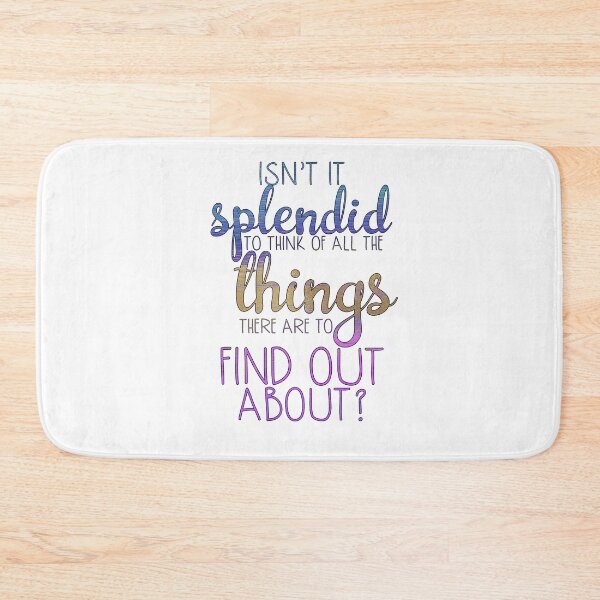 Item preview, Anne of Green Gables-Inspired "All The Things To Find Out About" designed and sold by mulberrydragon.