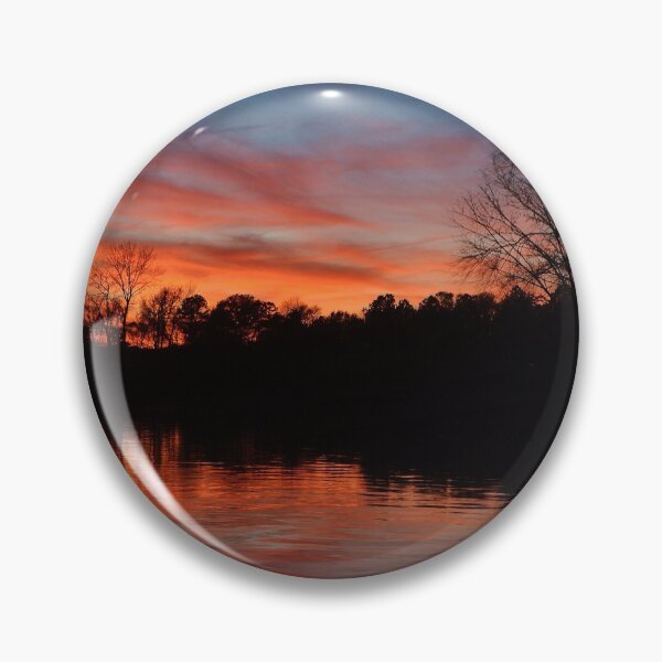 Item preview, Sunset afterglow over Lake Wylie designed and sold by floofpictures.