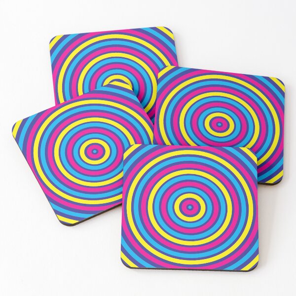 Item preview, CMYK High Contrast Circles designed and sold by Alexisnikoleart.