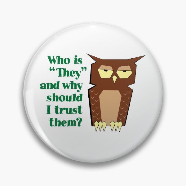 Item preview, Who is They? designed and sold by divebargraphics.