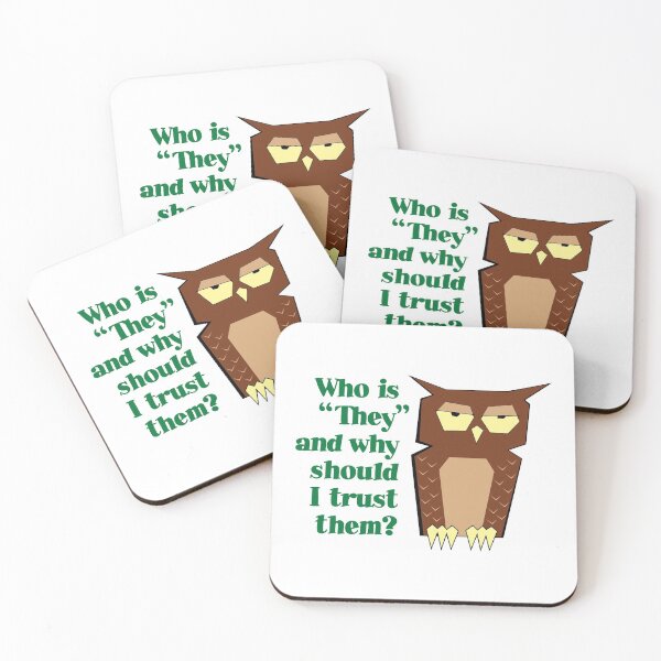 Item preview, Who is They? designed and sold by divebargraphics.