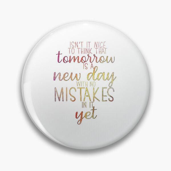 Item preview, Anne of Green Gables-Inspired "Tomorrow Is A New Day" designed and sold by mulberrydragon.