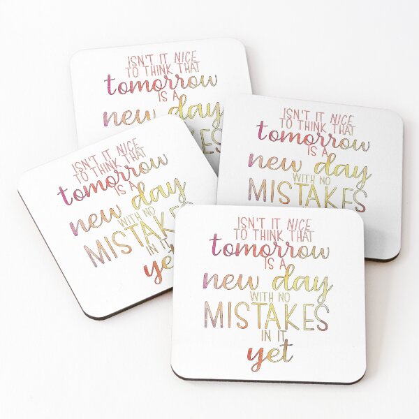 Item preview, Anne of Green Gables-Inspired "Tomorrow Is A New Day" designed and sold by mulberrydragon.