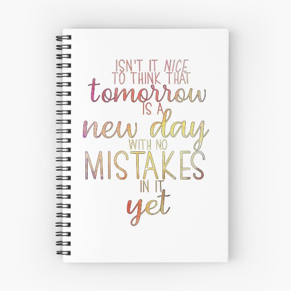 Item preview, Anne of Green Gables-Inspired "Tomorrow Is A New Day" designed and sold by mulberrydragon.
