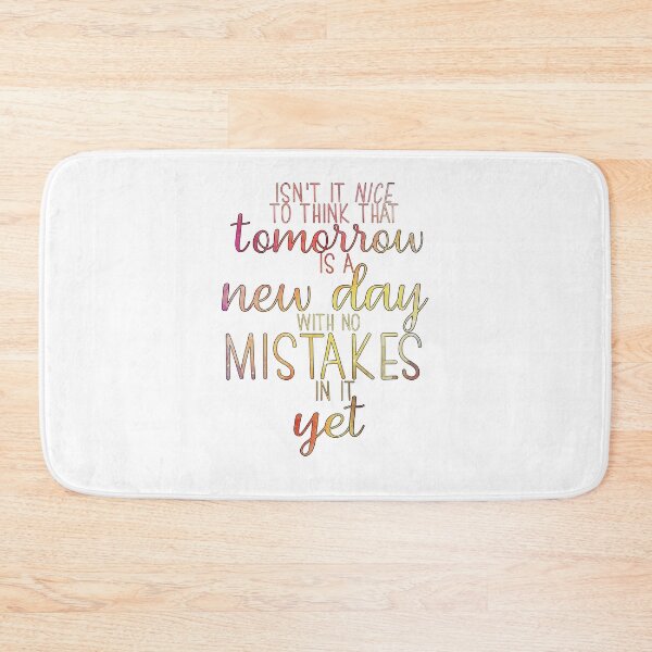 Item preview, Anne of Green Gables-Inspired "Tomorrow Is A New Day" designed and sold by mulberrydragon.