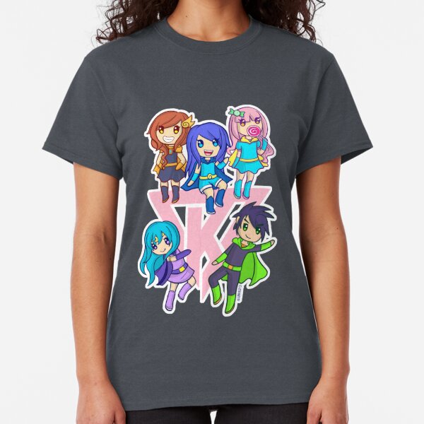 Minecraft City T Shirts Redbubble - funneh and the krew roblox family ep 20