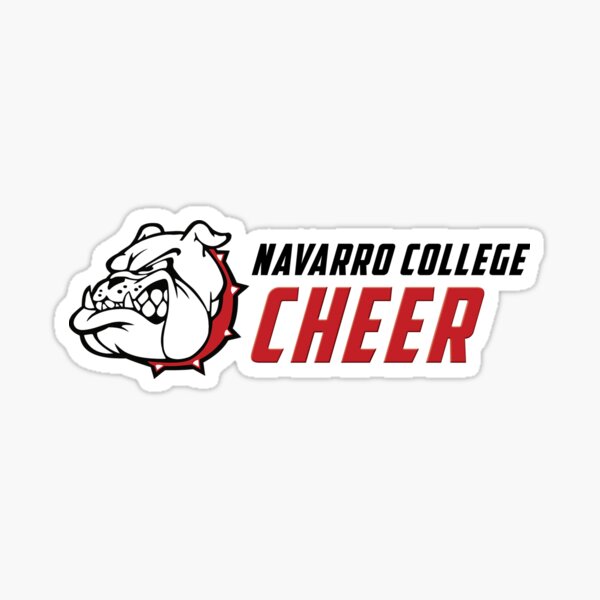 "Navarro Cheer" Sticker for Sale by hannahmelnick Redbubble