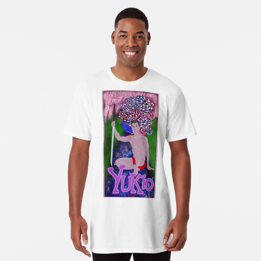 Yukio Mishima - A Portrait. Long T-Shirt