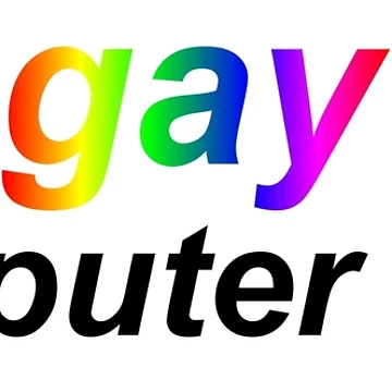 Artwork thumbnail, Gay Computer User by kokoscript