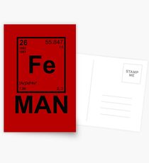 Fe (Iron) Man Postcards