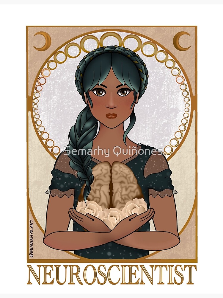 Neuroscientist (Art Nouveau) by semarhy